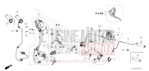 SCHALTER (DCT) CRF1100DR de 2024